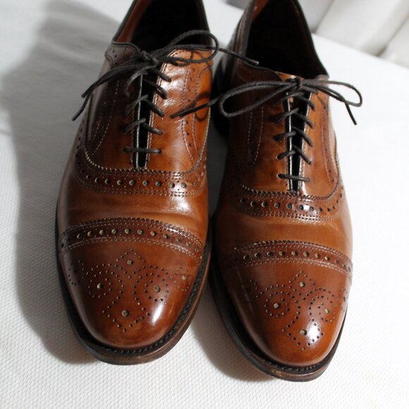 Allen Edmonds Strand Cap Toe Oxfords ~ Chili ~ 9.5D - Picture 3 of 10